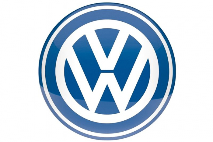 Blechschild VW rund 1